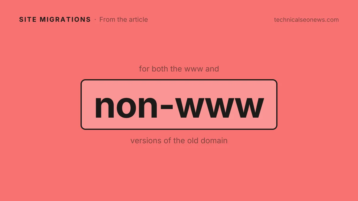 for both the www and non-www versions of…